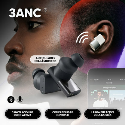 3ANC: Auriculares inalámbricos