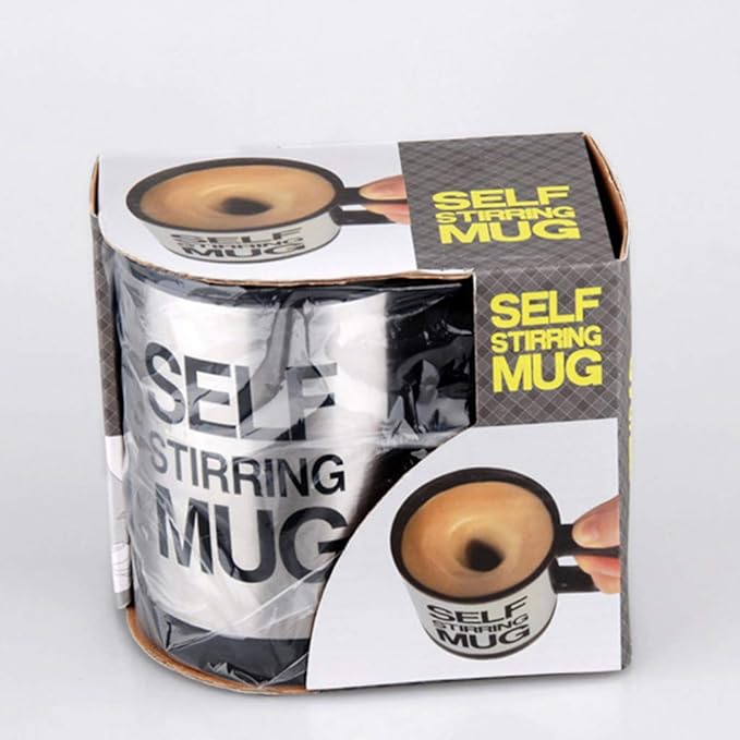 Mixing Mug®:  Taza Automática para Mezclar Café y Leche