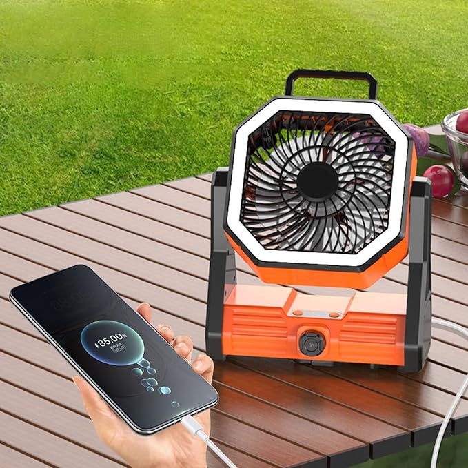 CampBreeze™: Ventilador Portatil