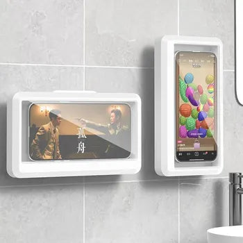 360° Shower Phone Stand: Soporte Giratorio de Teléfono para Baño.