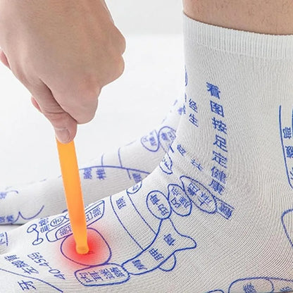 AcuStep Socks: Calcetines de Acupuntura con Masajeador de Pies - Terapia y Confort con Cada Paso"