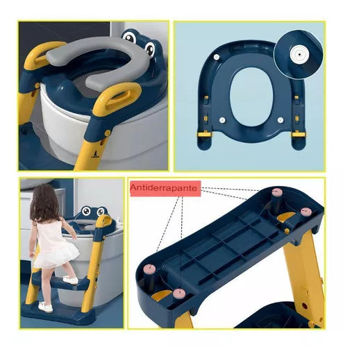 StepUp Potty Trainer: Asiento de Inodoro para Niños con Escalera.