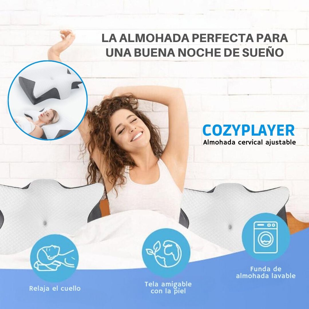 Cozyplayer: Almohada cervical ajustable