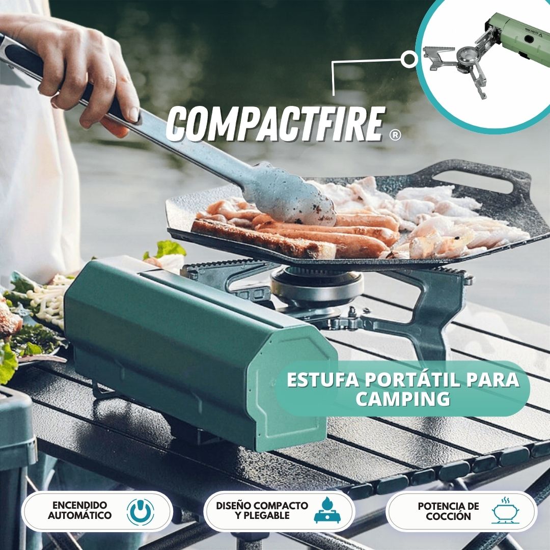 CompactFire™: Estufa Portátil