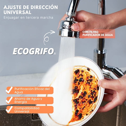 ECOGRIFO con filtro purificador de agua