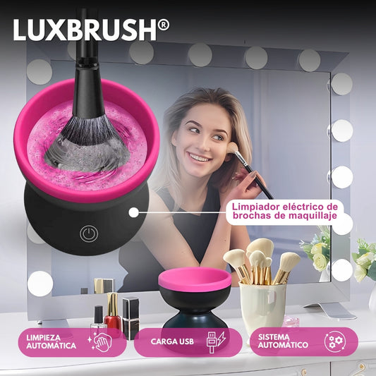 LuxBrush: Limpiador eléctrico de brochas de maquillaje