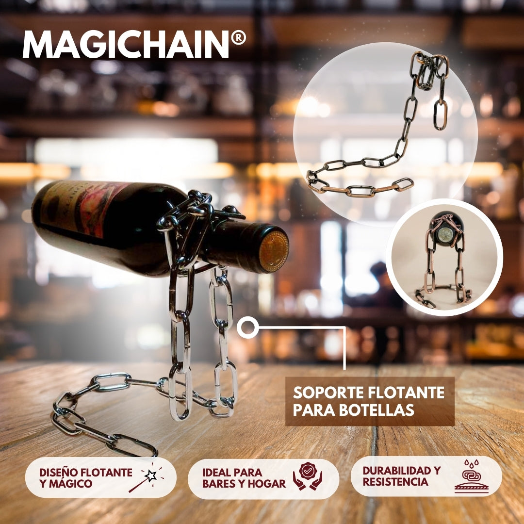 Magichain: Soporte Flotante para Botellas