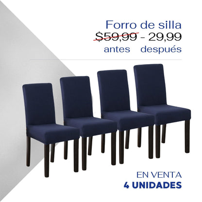 COBERTOR DE SILLAS (JUEGO PARA SILLAS EN OFERTA)