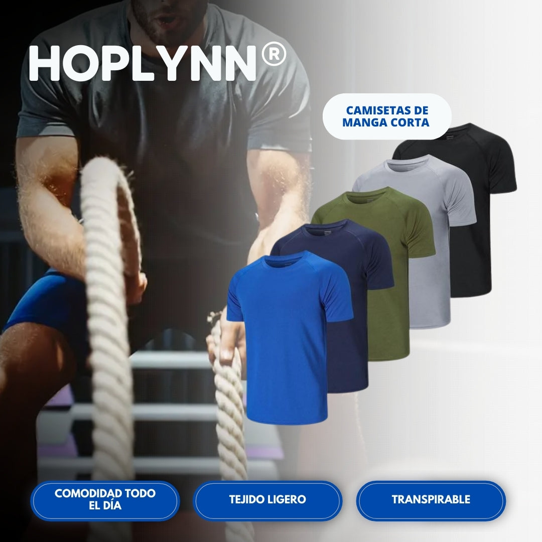 HOPLYNN: Set de Camisetas deportivas 1x5