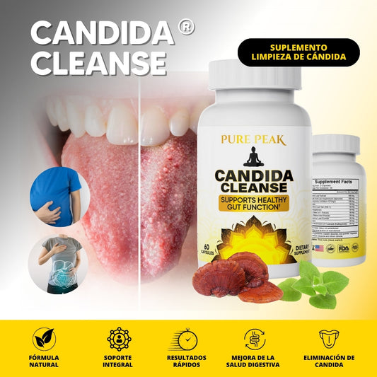 Candida Cleanse:  suplemento Limpieza de Cándida