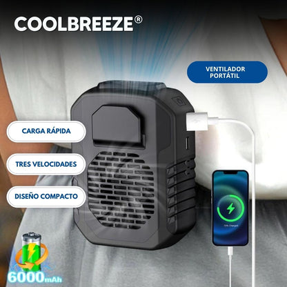 CoolBreeze: Ventilador Portátil de Verano con Carga USB