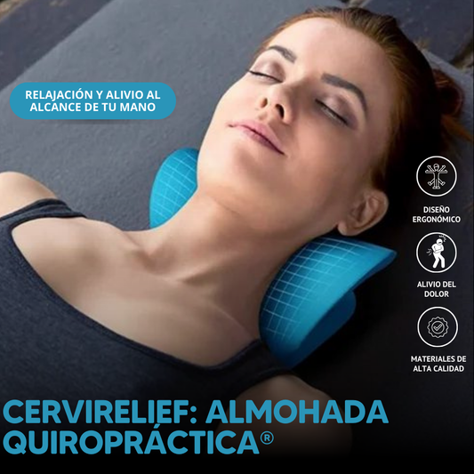 CerviRelief: Almohada Quiropráctica