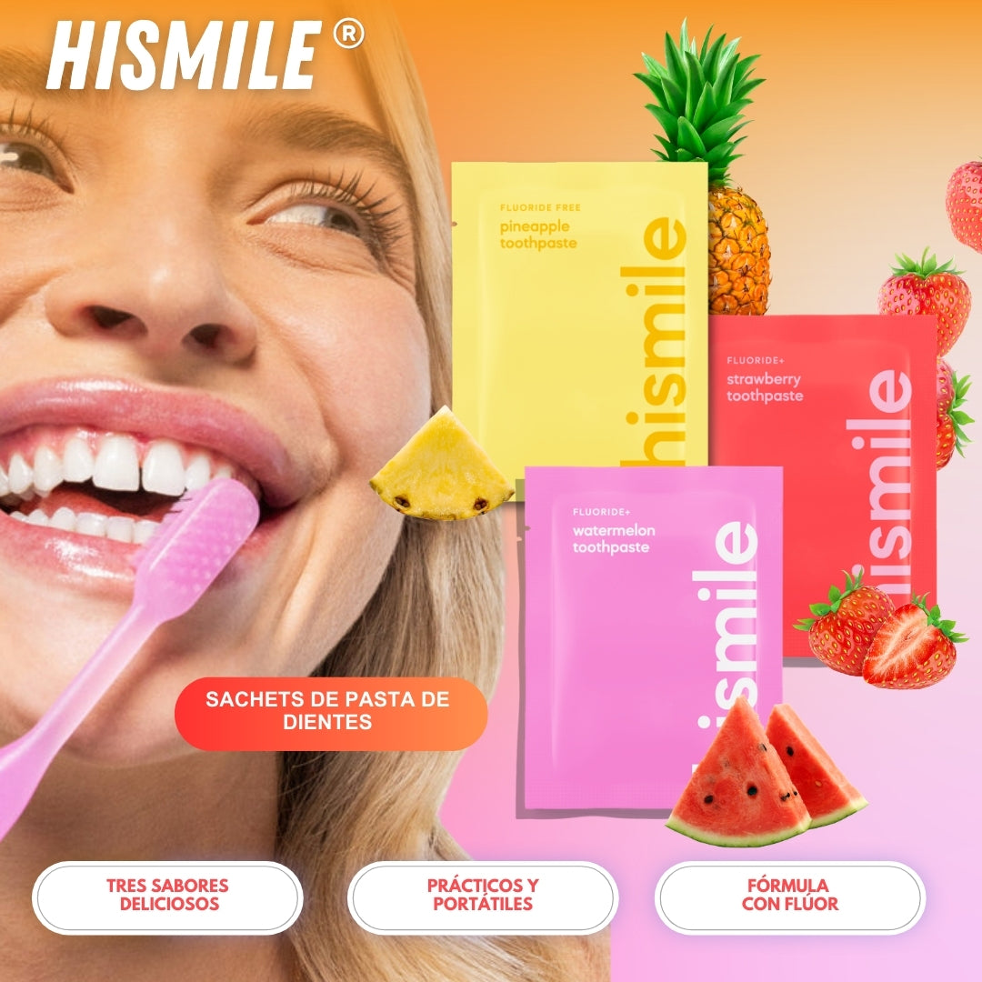 Hismile: Sachets de Pasta de Dientes