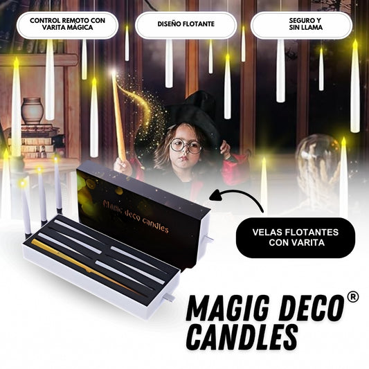 Magig Deco Candles: Velas flotantes con varita