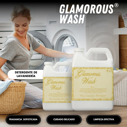 GLAMOROUS WASH: Detergente de Lavandería