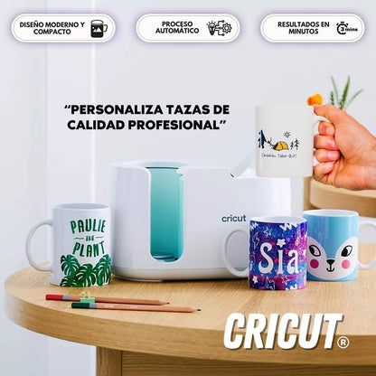 Cricut: Prensa de sublimación Para Taza