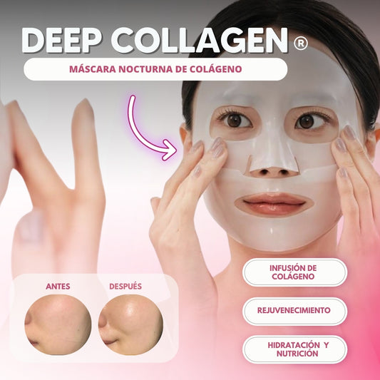 Deep Collagen: Máscara Nocturna de Colágeno