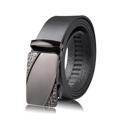 SmartBelt: Cinturón Automático de Cuero PU para Hombre - Estilo y Conveniencia con Cierre Perfecto