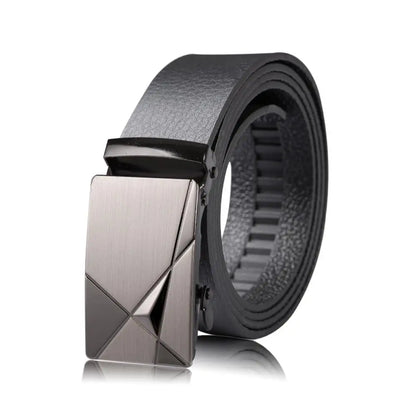 SmartBelt: Cinturón Automático de Cuero PU para Hombre - Estilo y Conveniencia con Cierre Perfecto