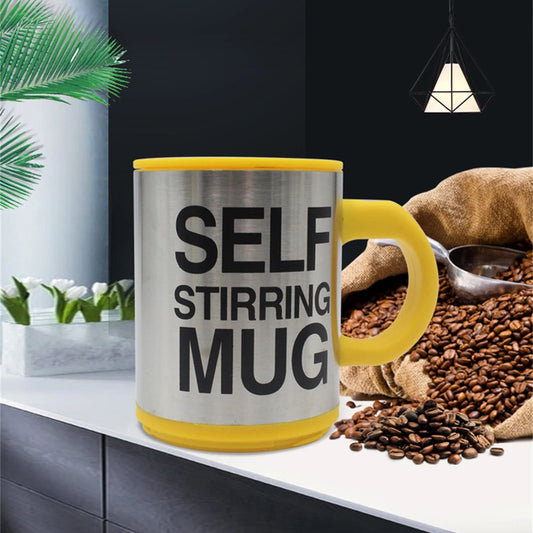 Mixing Mug®:  Taza Automática para Mezclar Café y Leche